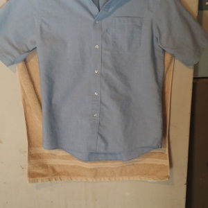 Mens Blue Oxford shirt